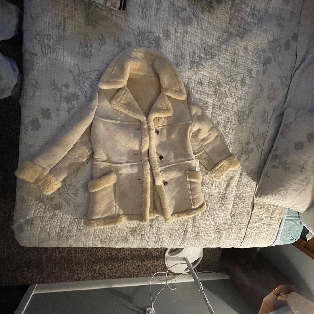 Vintage Sheep skin jacket